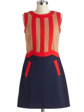 ModCloth Bea & Dot Shift Dress Size M